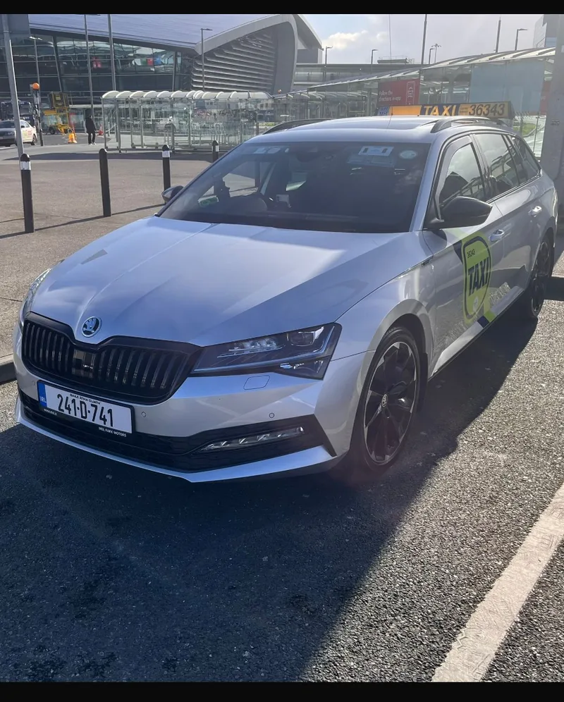 Taxi service in Drogheda Co Louth collecting passengers at Dublin Airport terminal